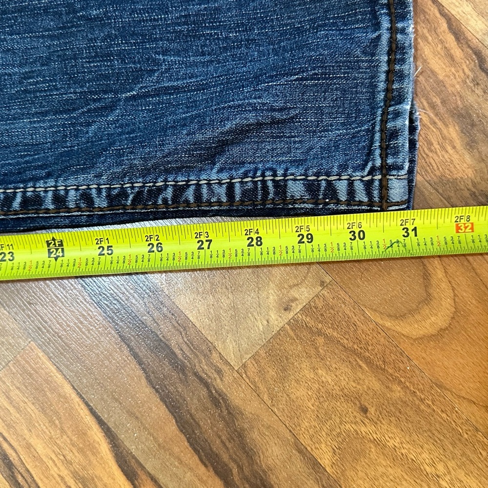 Big Star Women's Distressed Blue Flare Bootcut Jeans 30R 31" Inseam - Picture 15 of 16